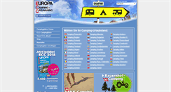 Desktop Screenshot of ecc-campingfuehrer.de